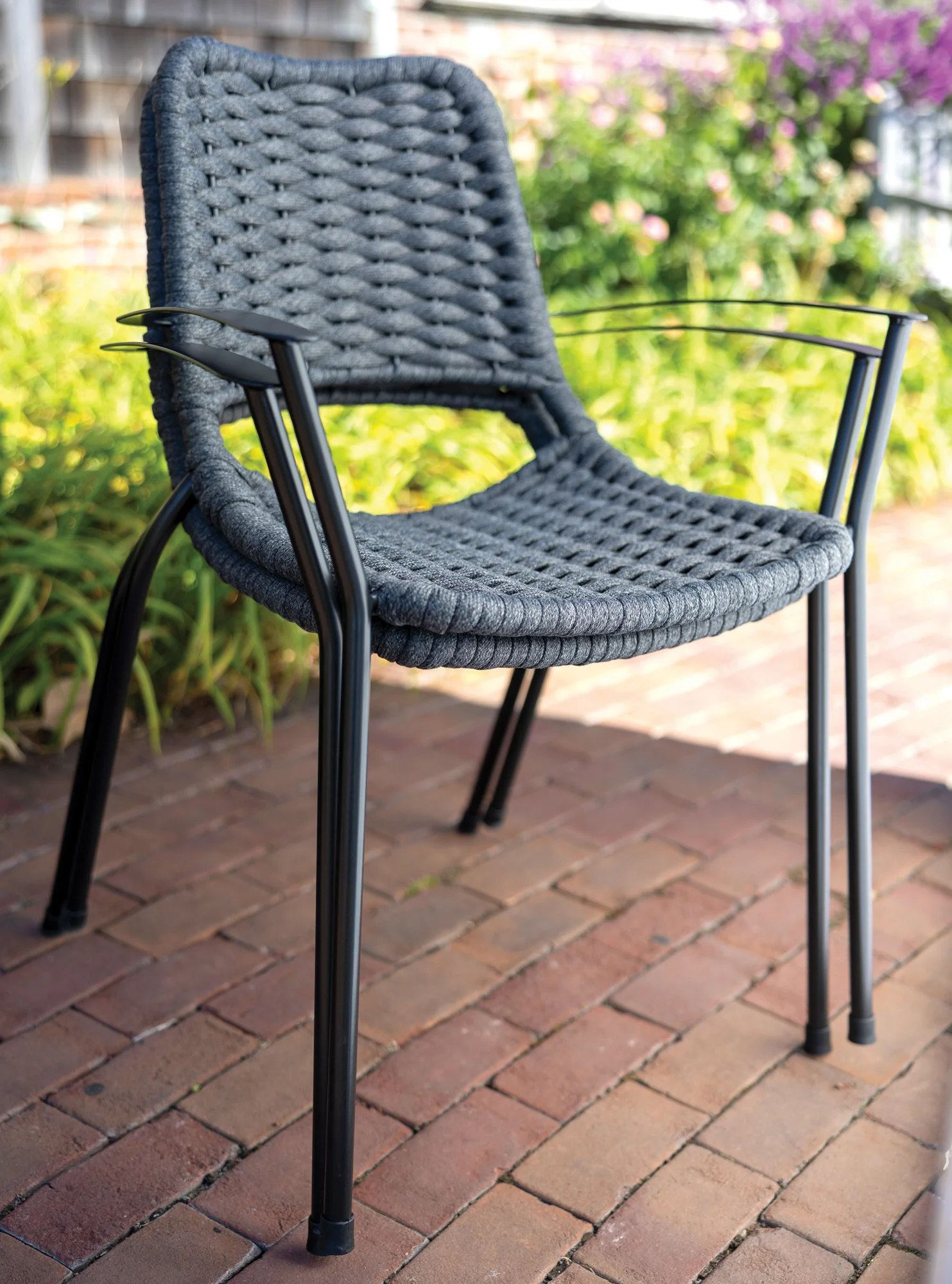Metro Rope Stackable Arm Chair - Image 5