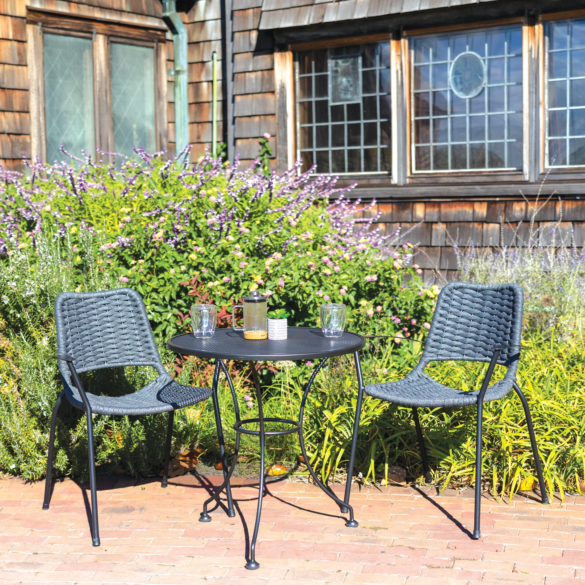 Metro Rope Stackable Arm Chair - Image 3