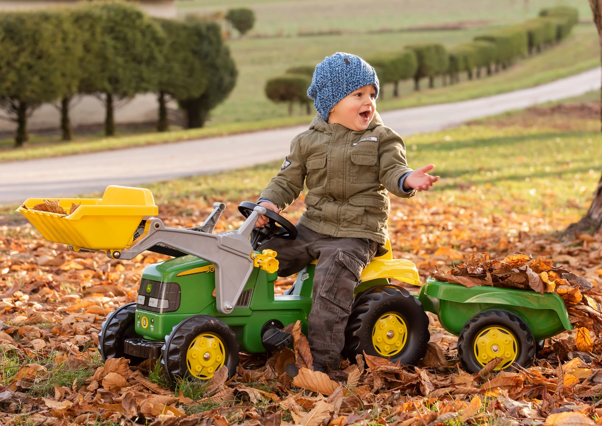 John Deere Pedal Tractor With Loader - Image 7
