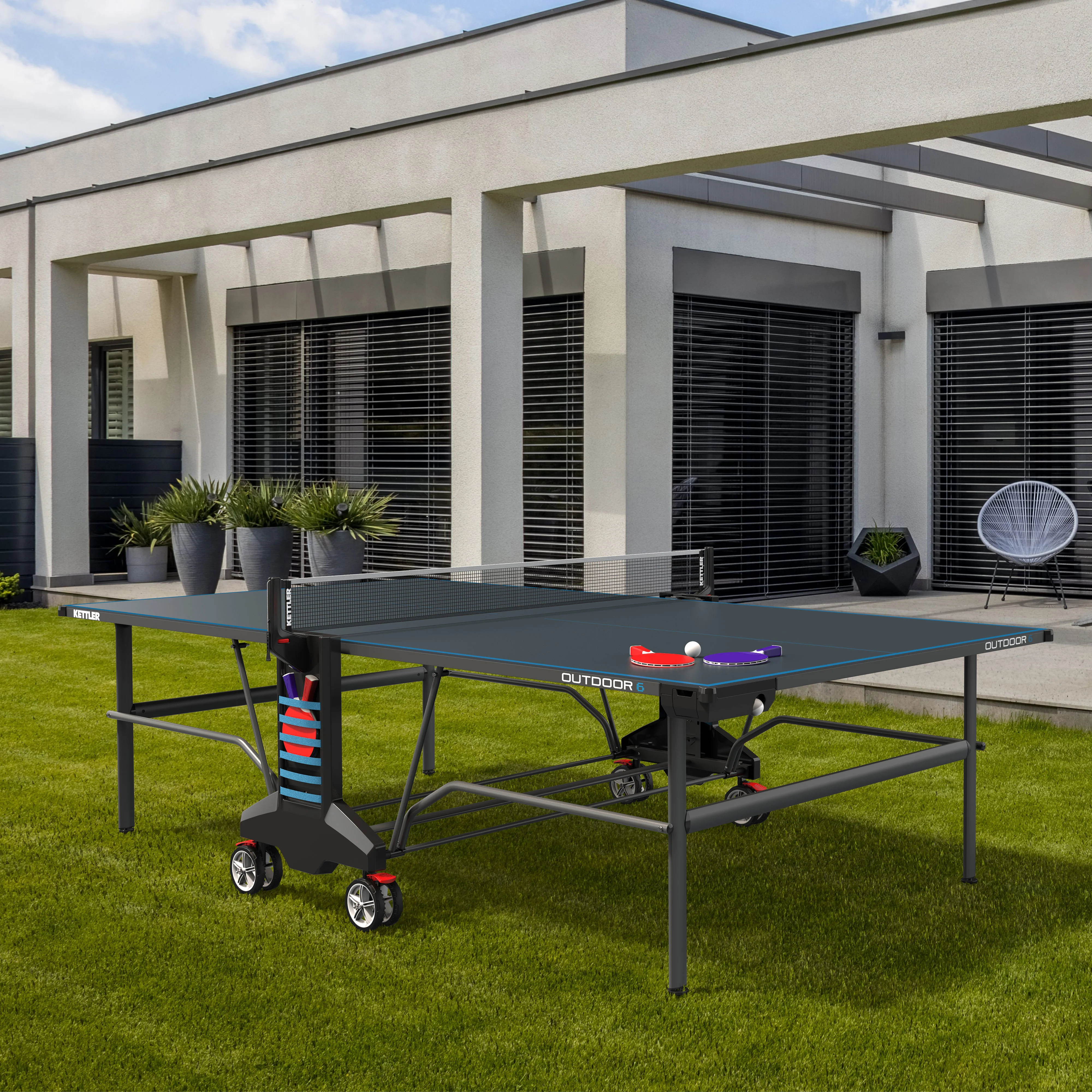 Outdoor 6 Table Tennis 4-Player Bundle - Image 5