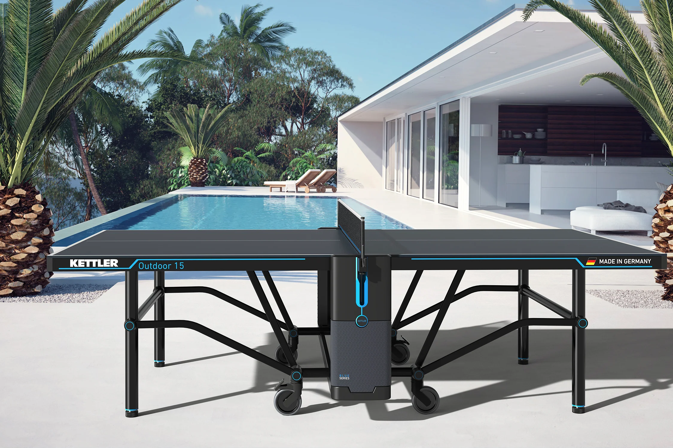 Outdoor 15 Table Tennis Table - Image 5