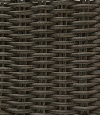 Palma Wicker Rattan Ottoman - Image 4