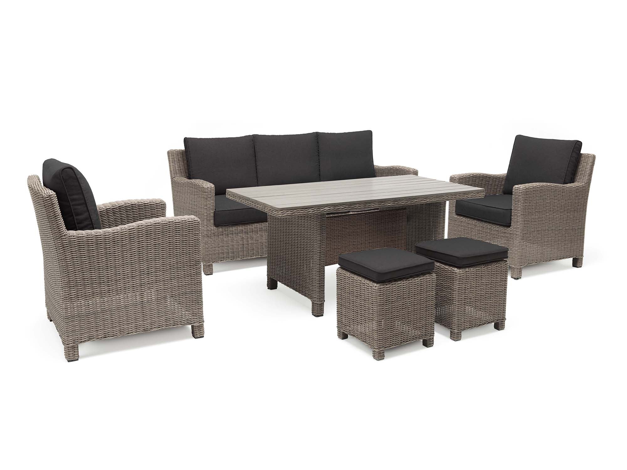 Palma Wicker Rattan Stool - Image 3