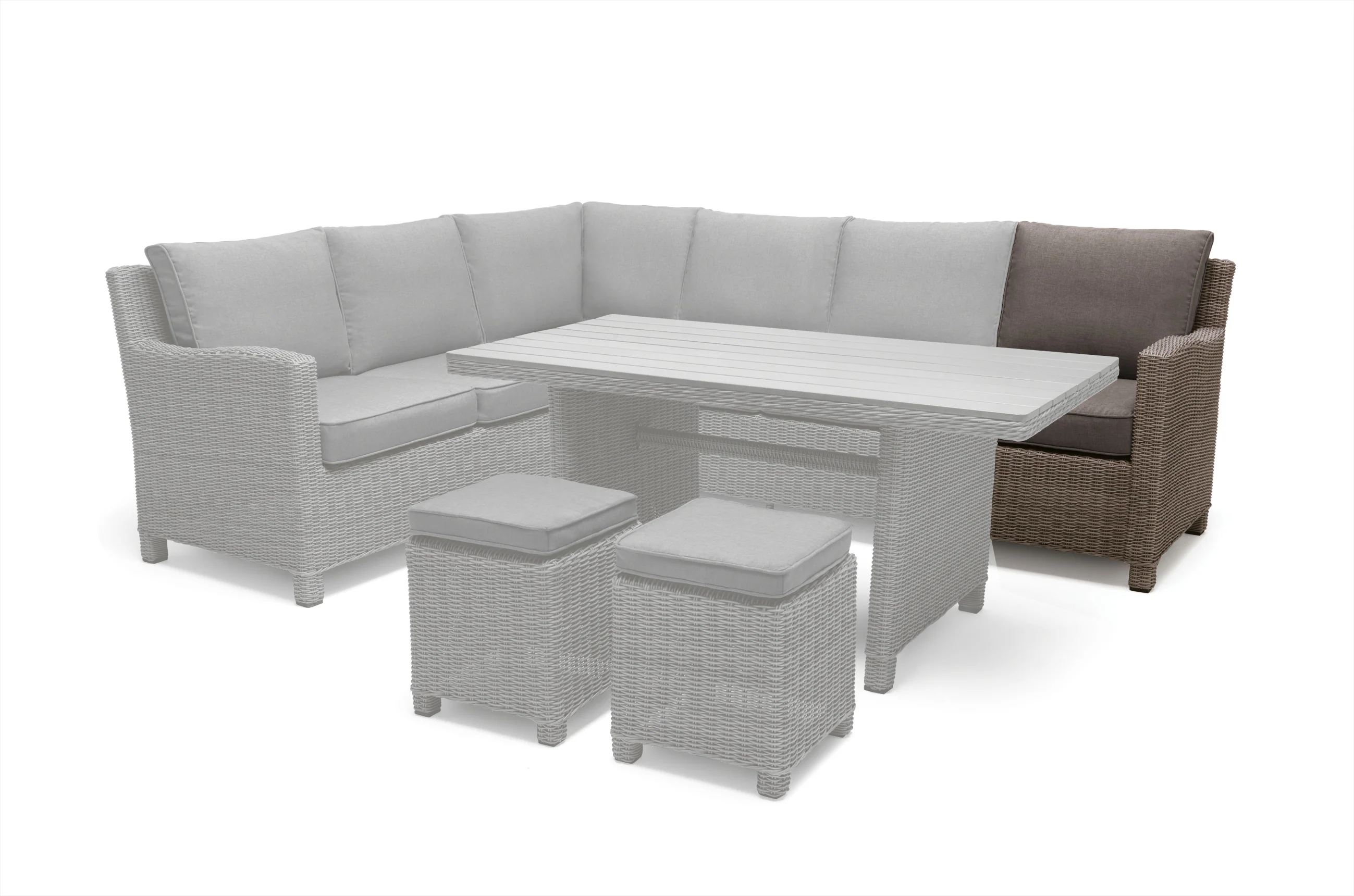 Palma Modular Wicker Right Arm Chair - Image 5