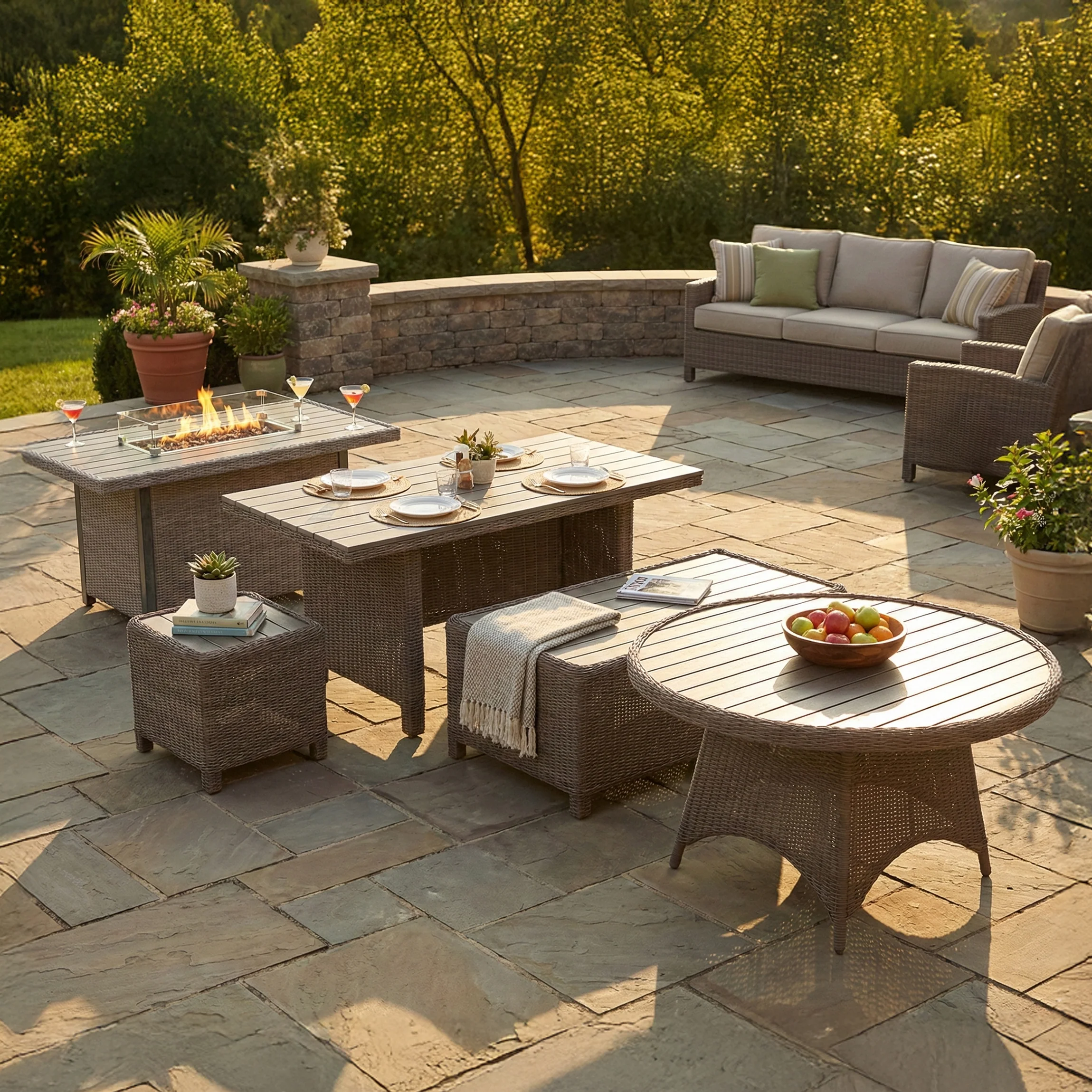 Palma Wicker Coffee Table - Image 3
