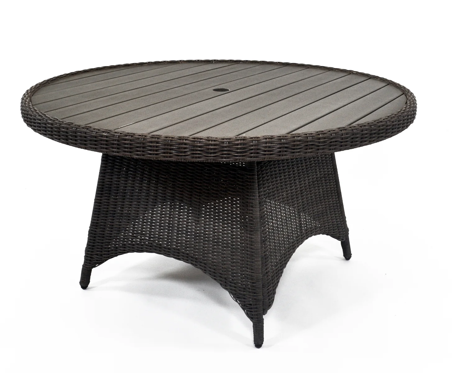 Palma Wicker Round Lounge Set - 5-Piece - Image 5