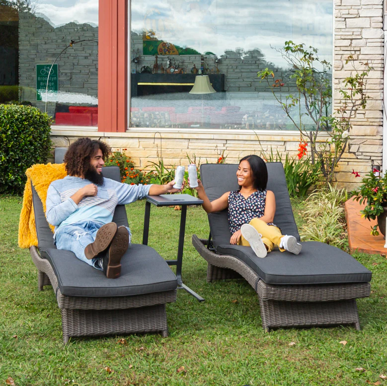 Palma Wicker Multi-Position Lounger - Image 4