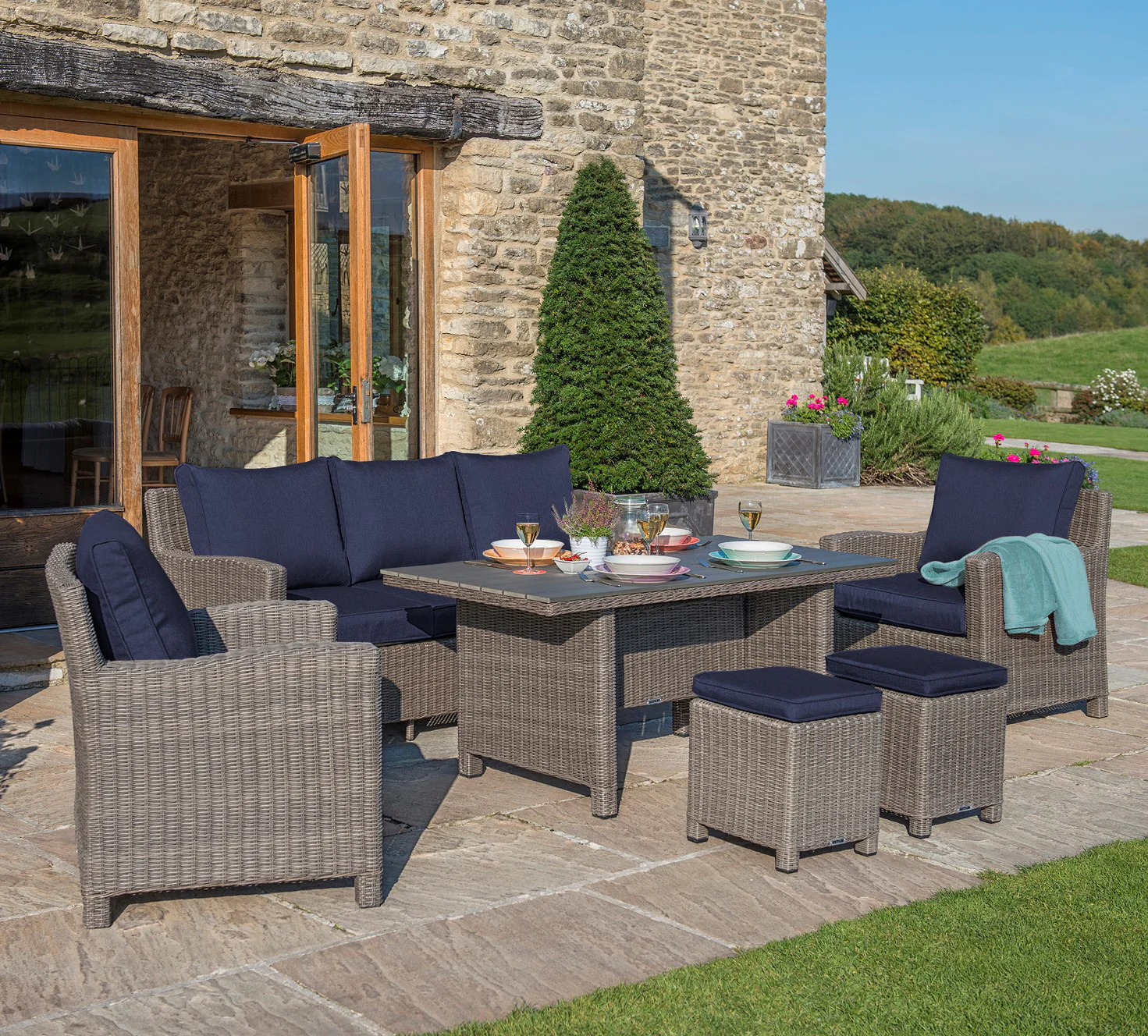 Palma Wicker Lounge Set