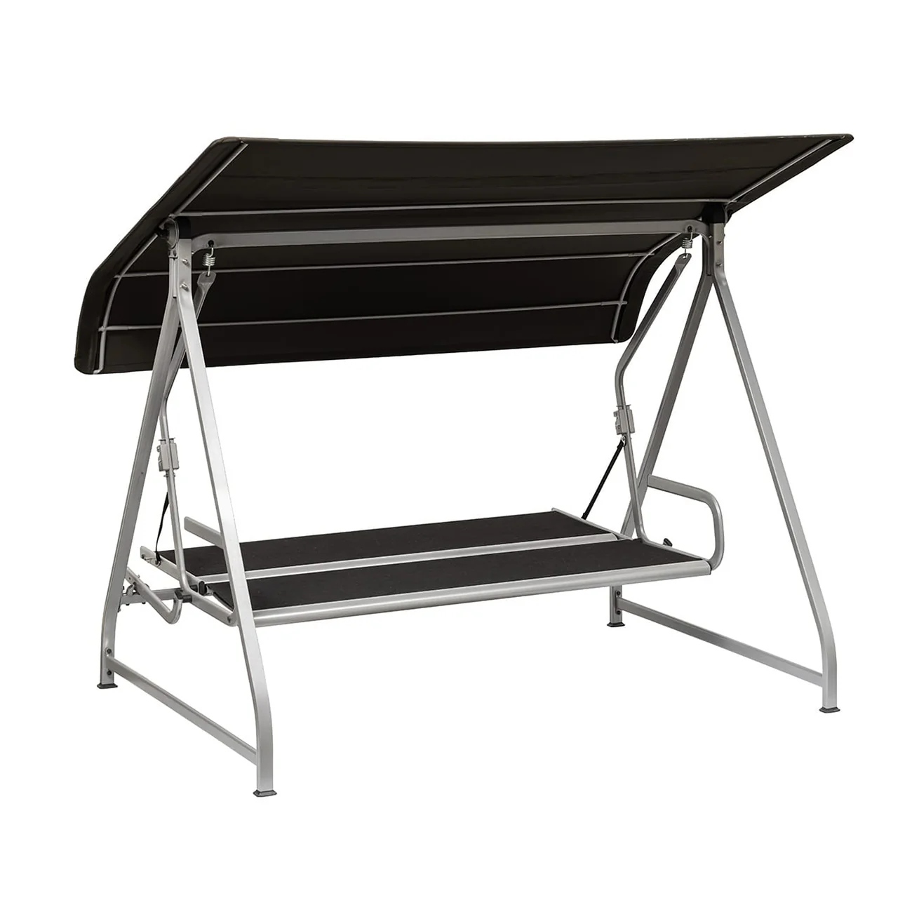 Paradiso 3-Seater Reclining Swing/Daybed - Silver/Anthracite - Image 3