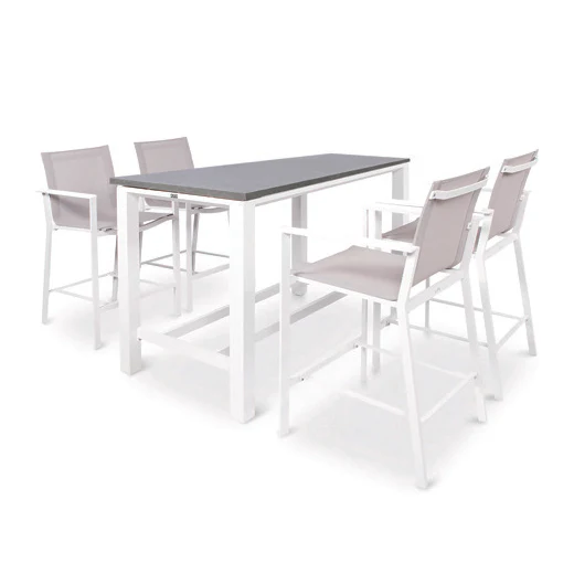 Primavera 5-Piece Bar Set - White - Image 3