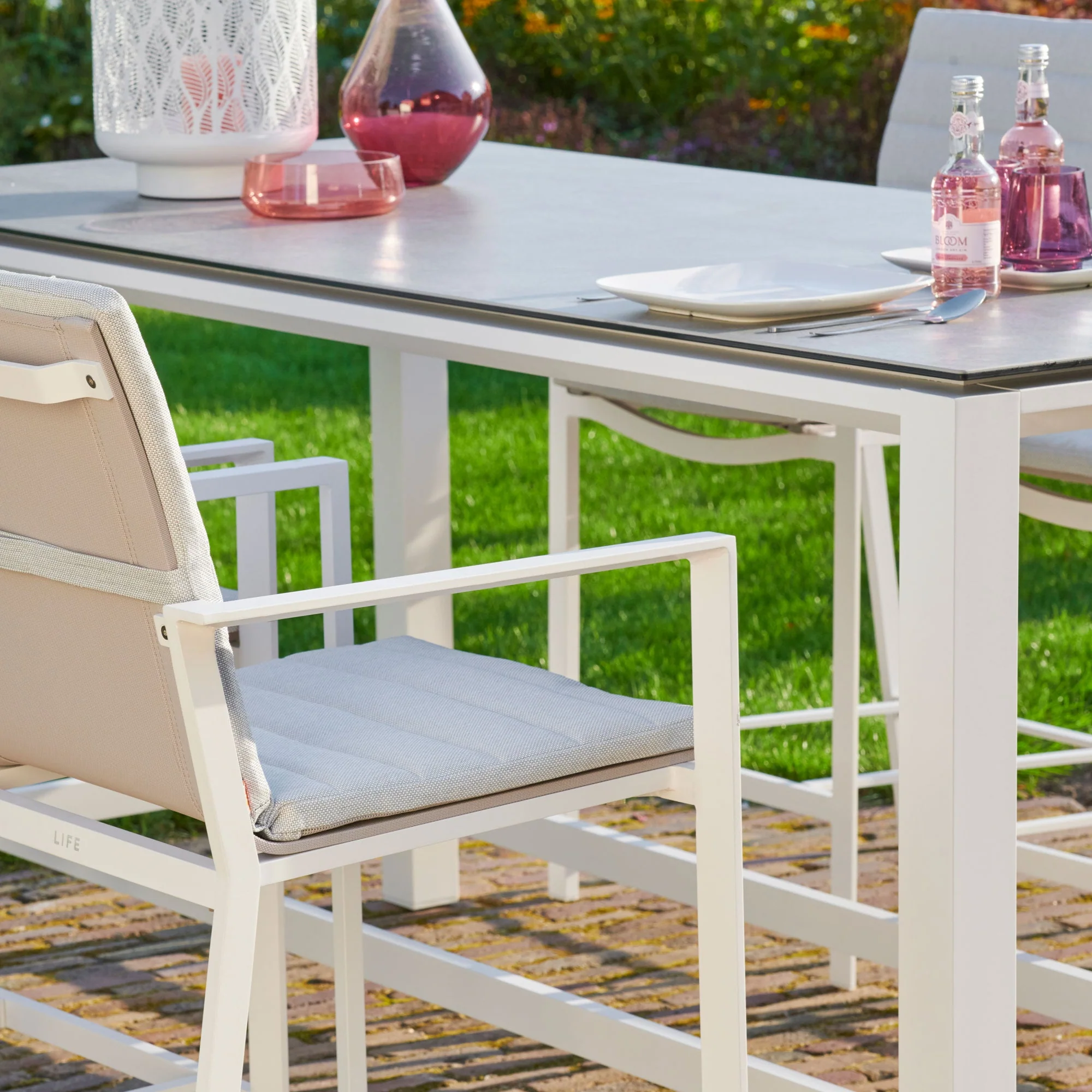 Primavera 7-Piece Bar Set - White - Image 7