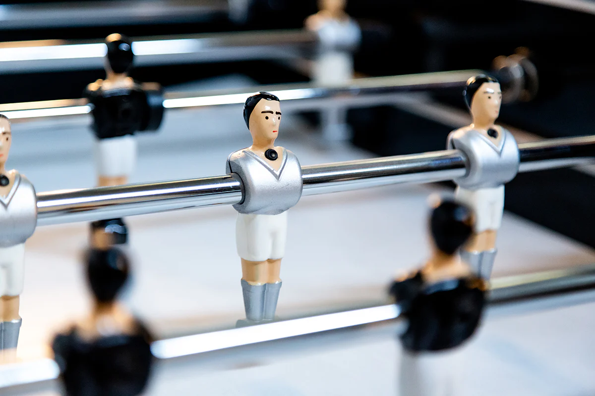 René Pierre Match Noir Indoor Foosball Table - Image 6