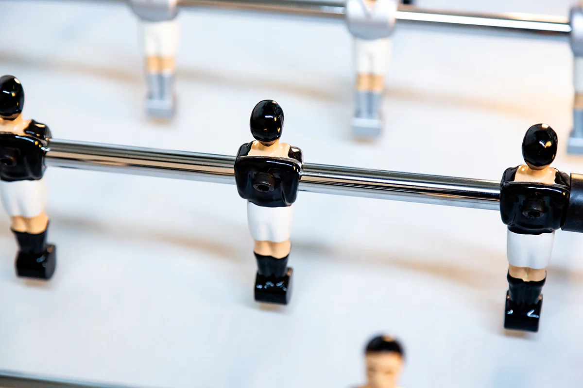 René Pierre Match Noir Indoor Foosball Table - Image 7