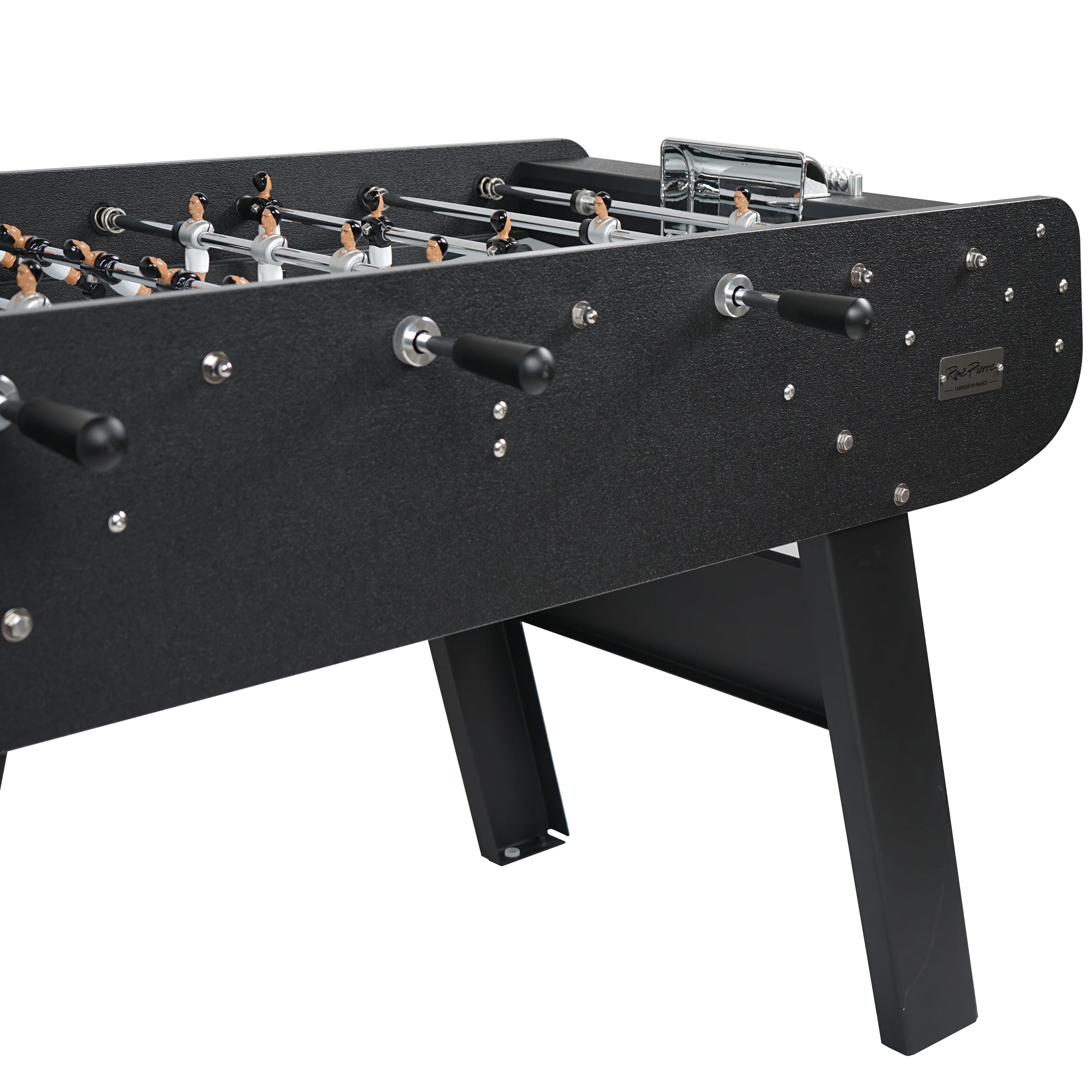 René Pierre Tahiti Noir Outdoor Four-Player Foosball Table - Image 5