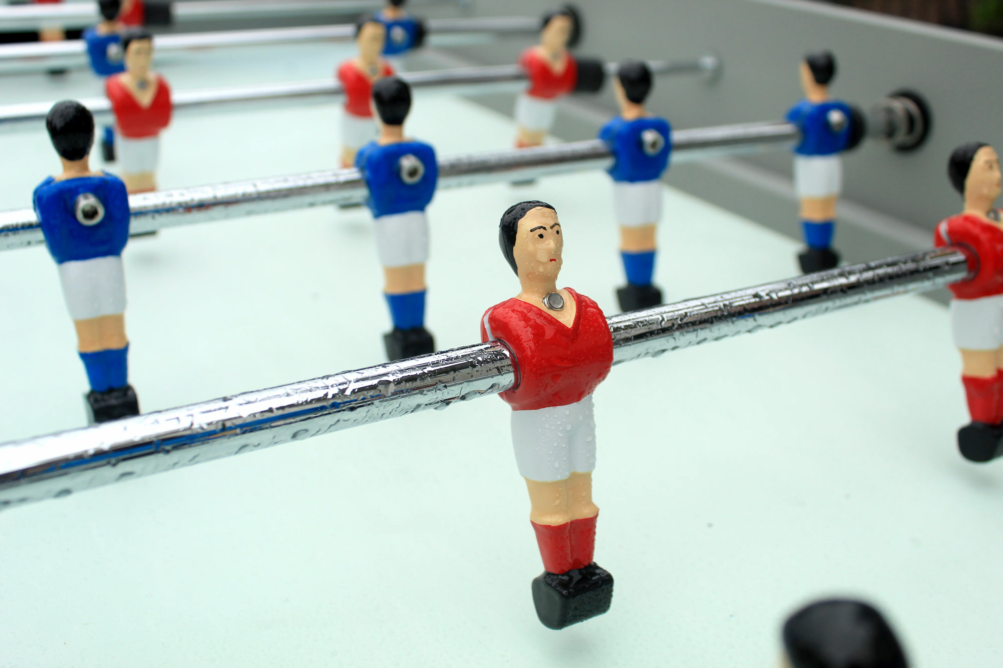 René Pierre Tahiti Outdoor Four-Player Foosball Table - Image 4