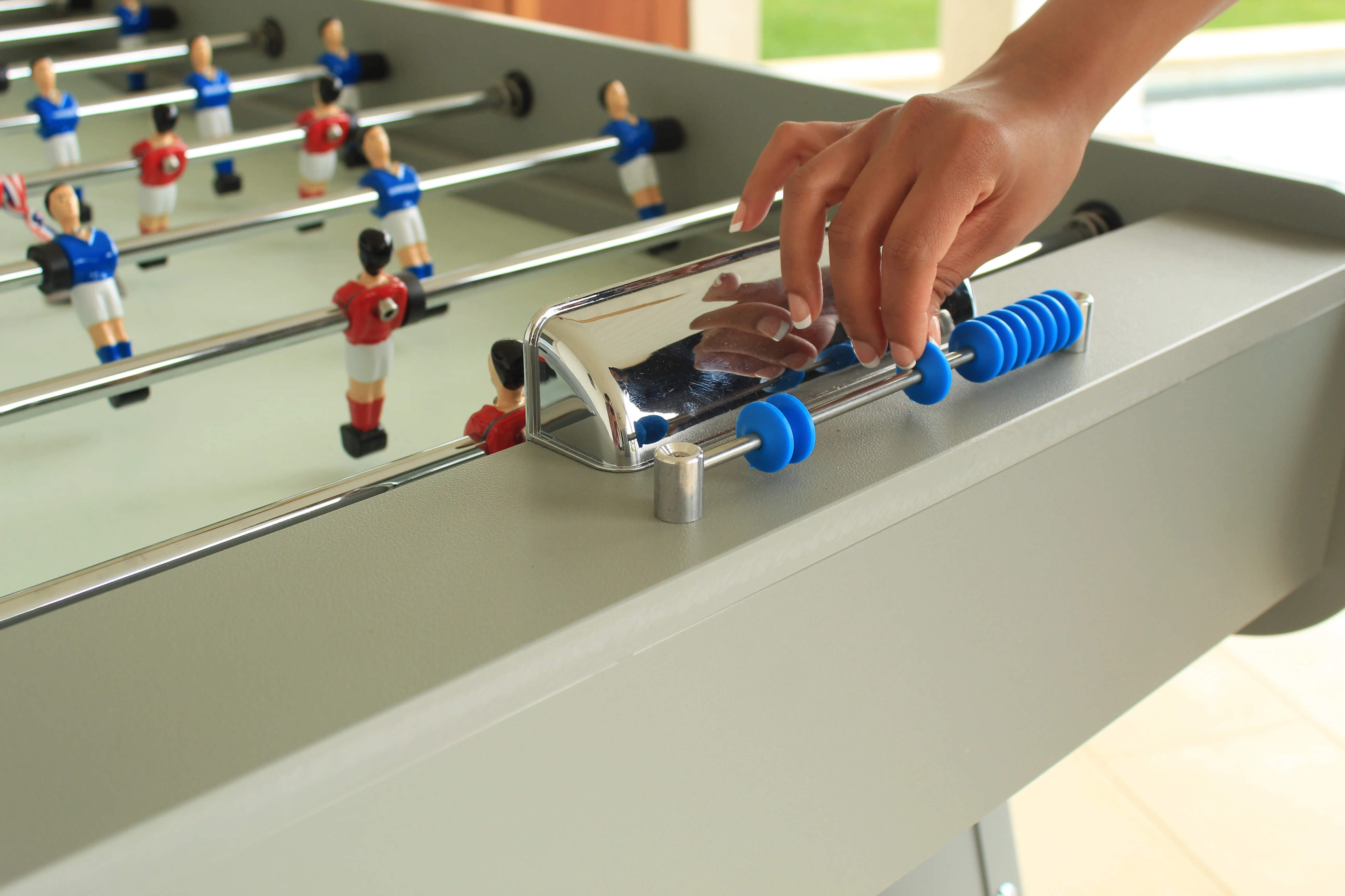 René Pierre Tahiti Outdoor Four-Player Foosball Table - Image 6