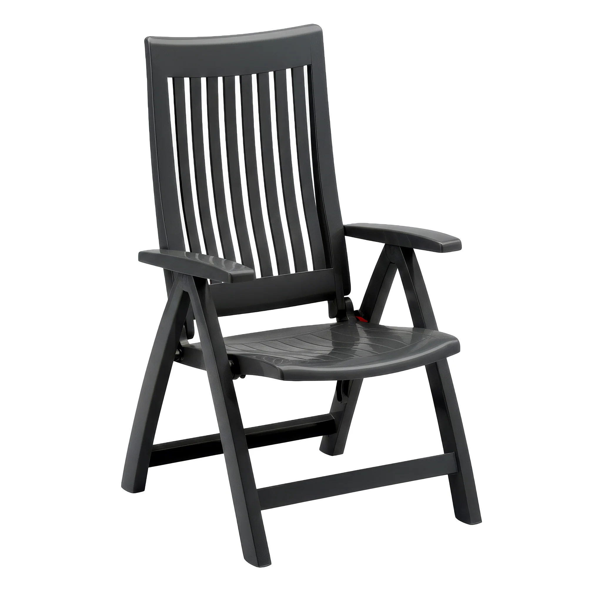 Roma 7-Piece Resin Dining Set, Anthracite - Image 5