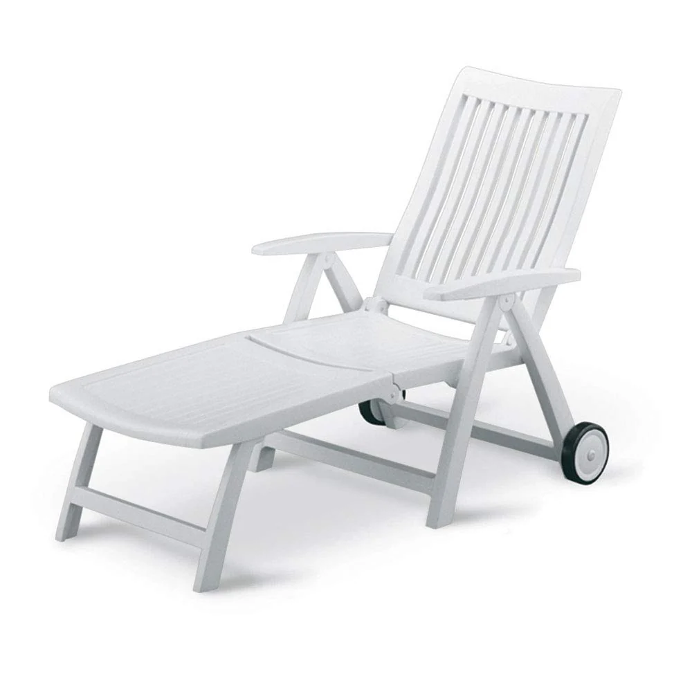 Roma Polymer Resin Multi Position Lounger - Image 7