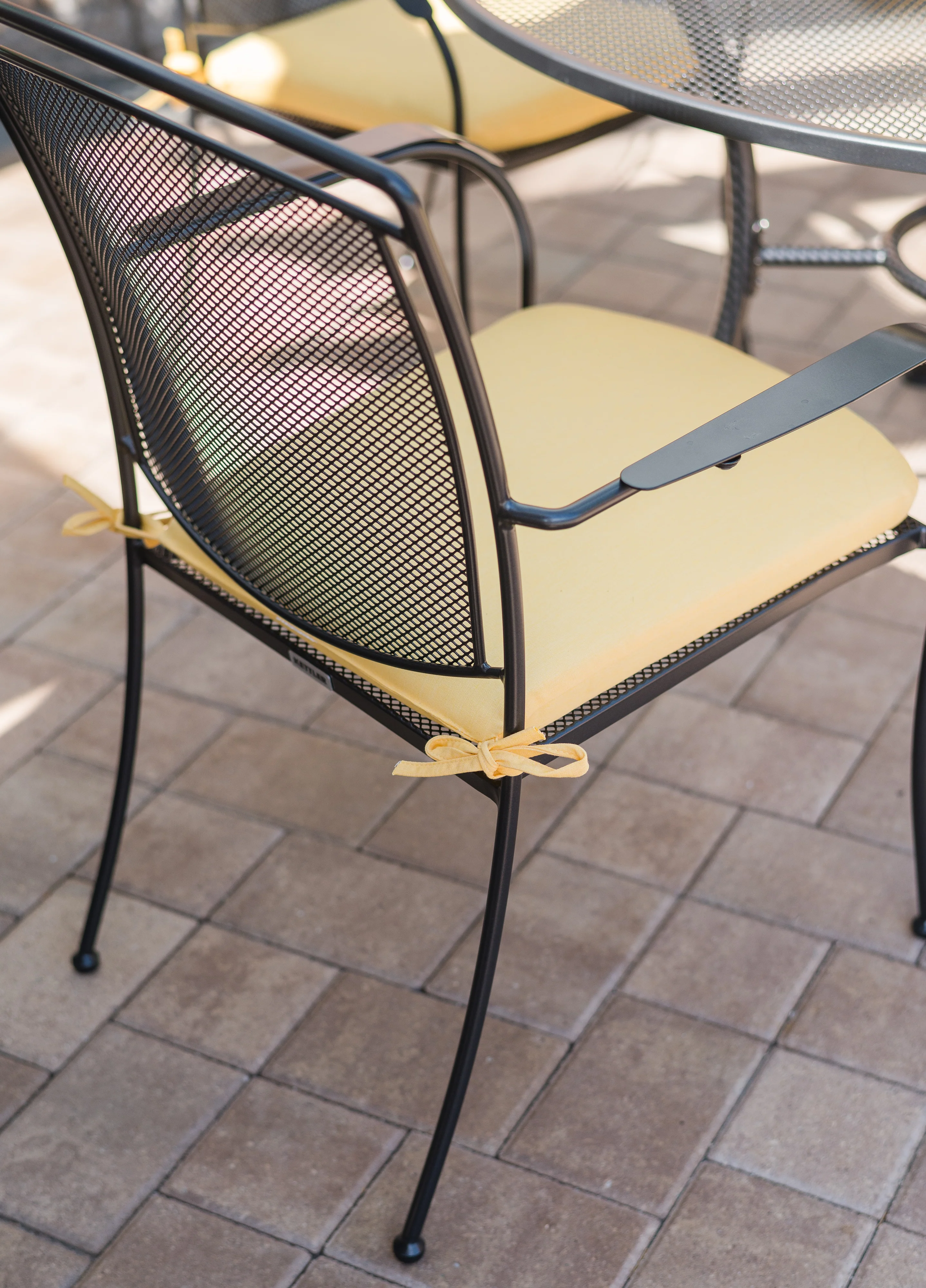 Seat Cushion With Ties - For Pilano  &amp; Henley Chairs - Image 7