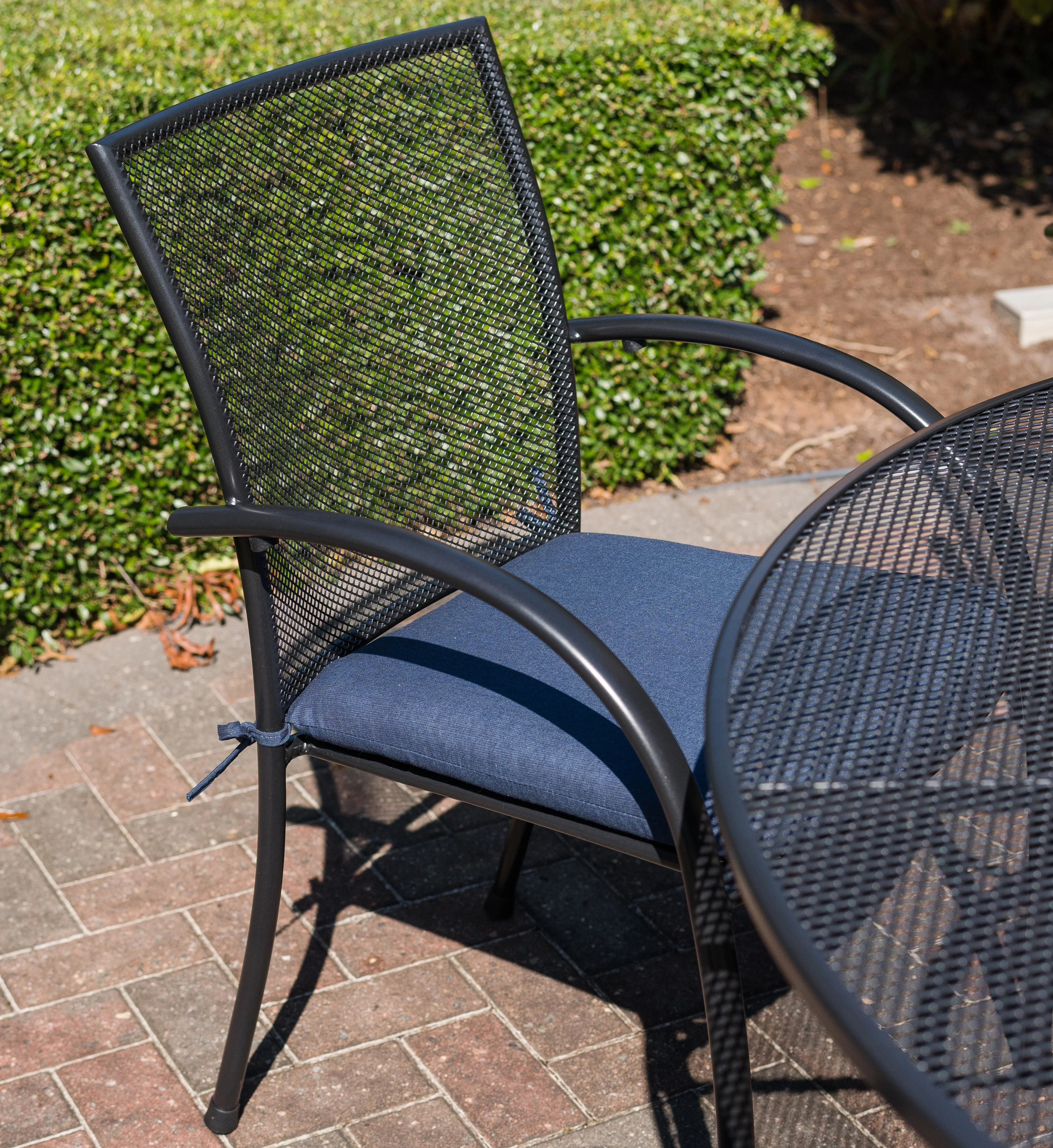Seat Cushion With Ties - For Pilano  &amp; Henley Chairs - Image 8