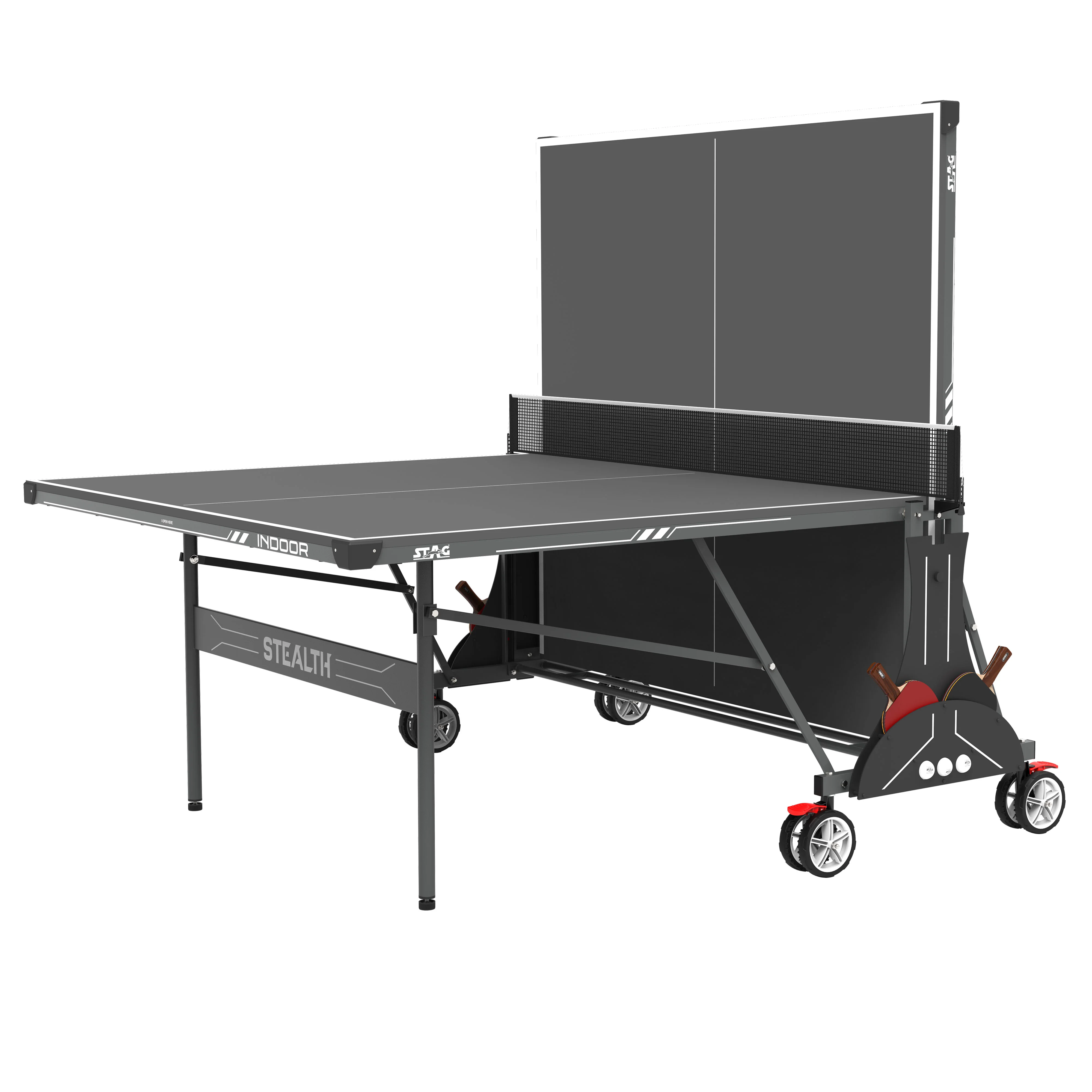 Stealth Indoor Table Tennis Table 2-Player Bundle - Image 4