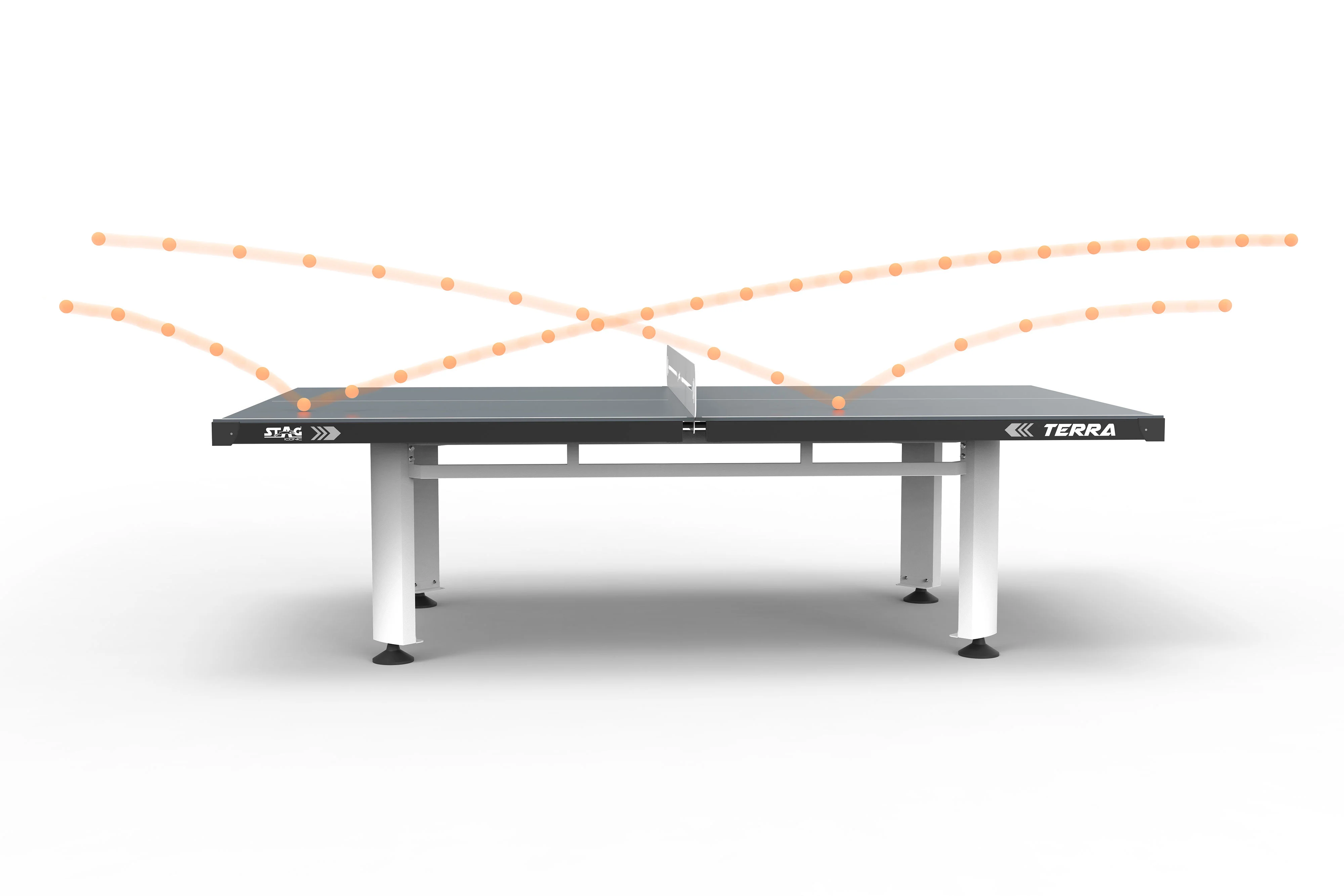Terra Outdoor Stationary Table Tennis Table - Image 4
