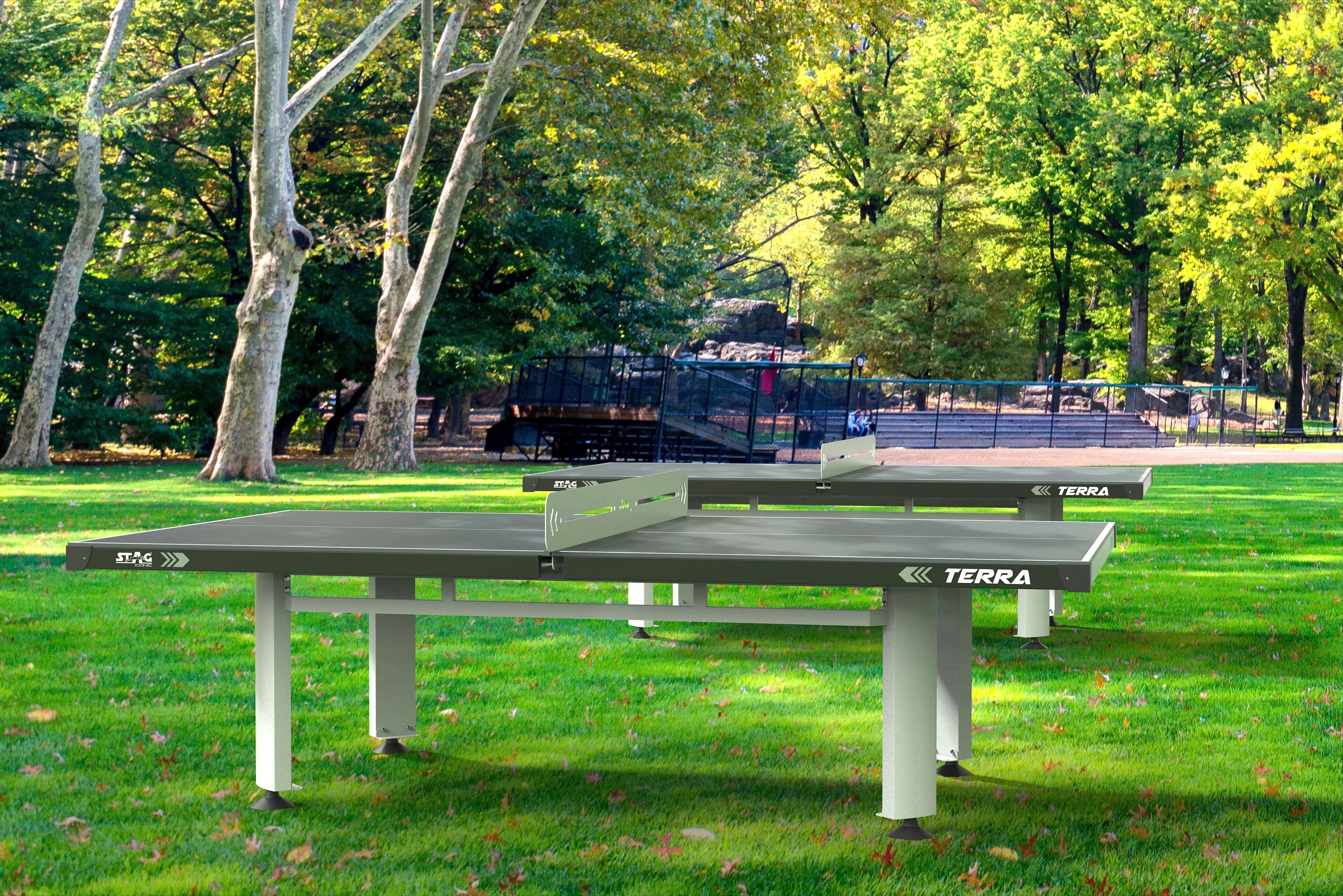 Terra Outdoor Stationary Table Tennis Table - Image 5