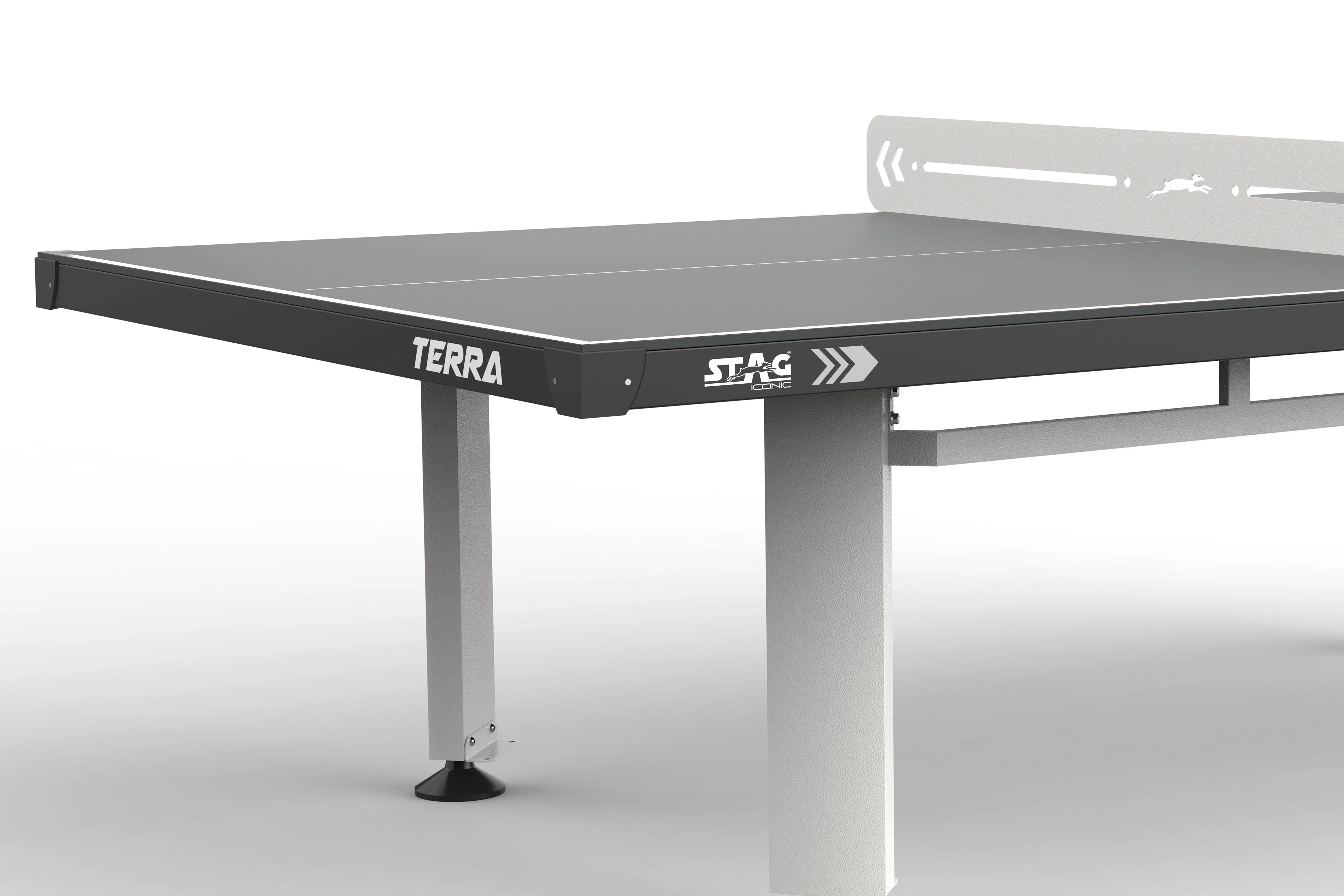 Terra Outdoor Stationary Table Tennis Table - Image 8