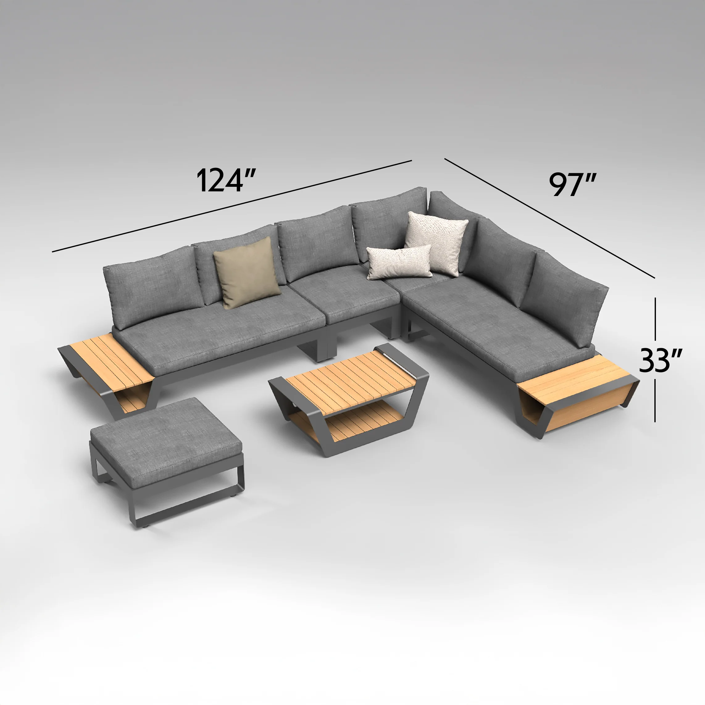 V-Style 6-Piece Corner Set - Image 3