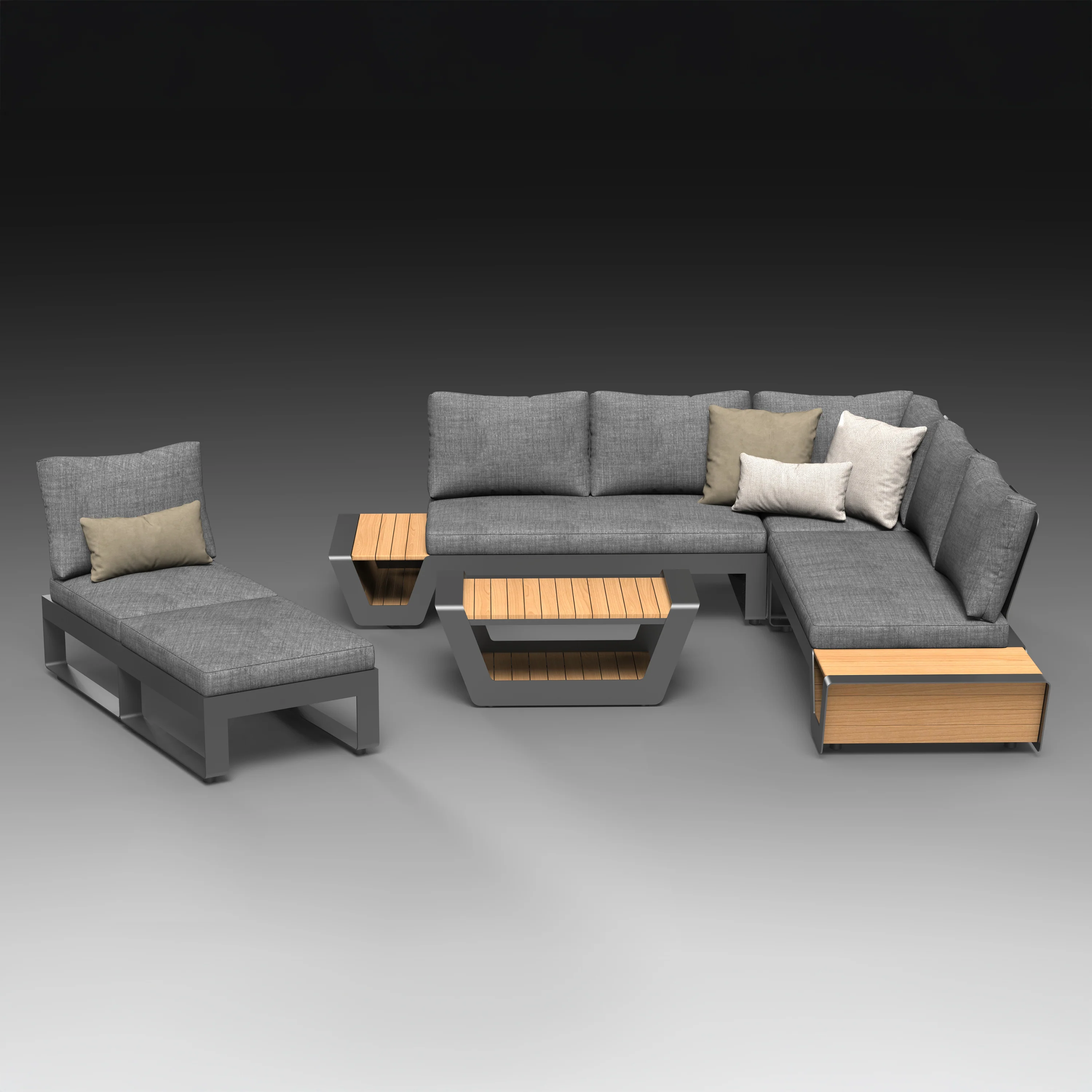 V-Style 6-Piece Corner Set - Image 4